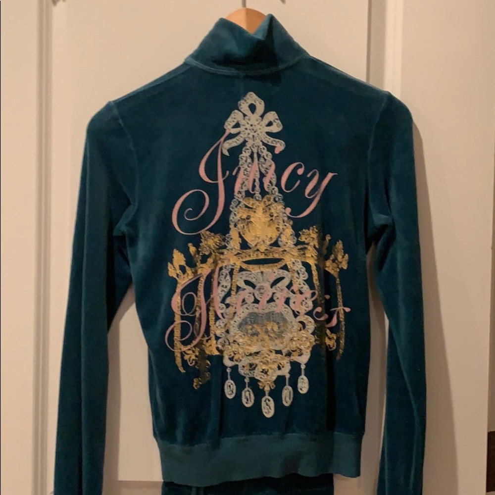 Juicy couture jacket and pants set